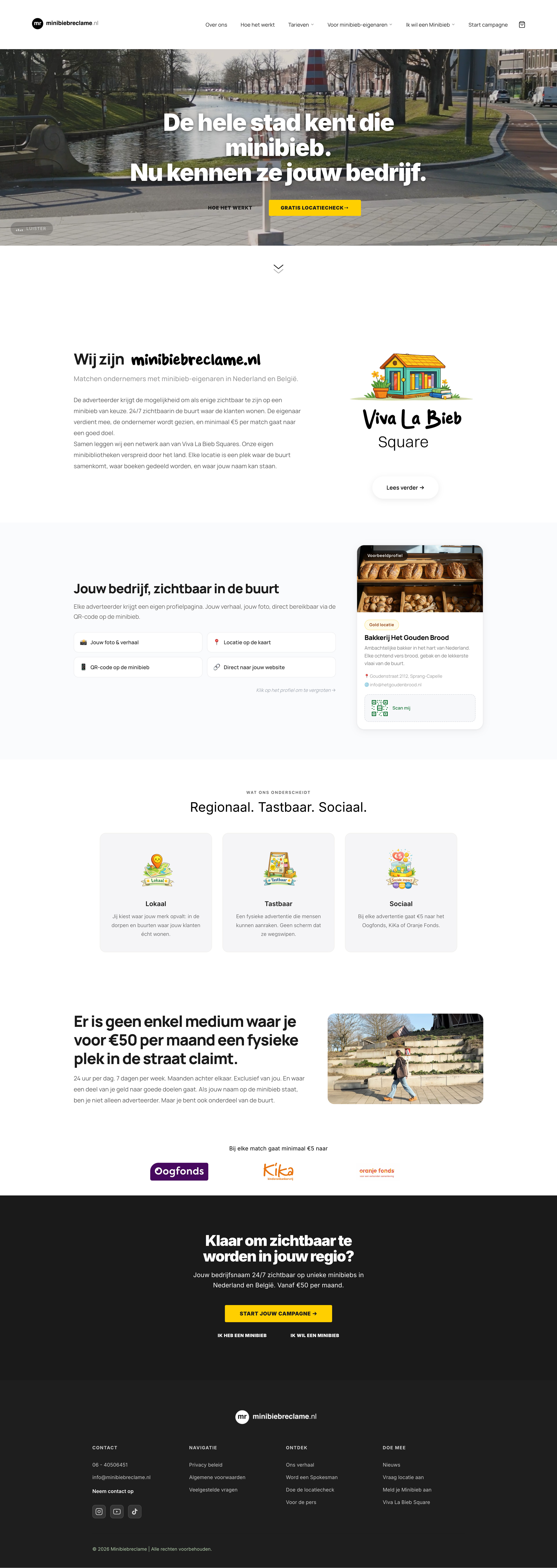 Scroll door minibiebreclame.nl